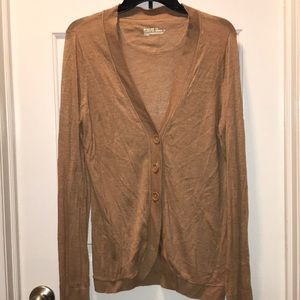 Women’s Mossimo Supply Co. Tan Cardigan XL Target